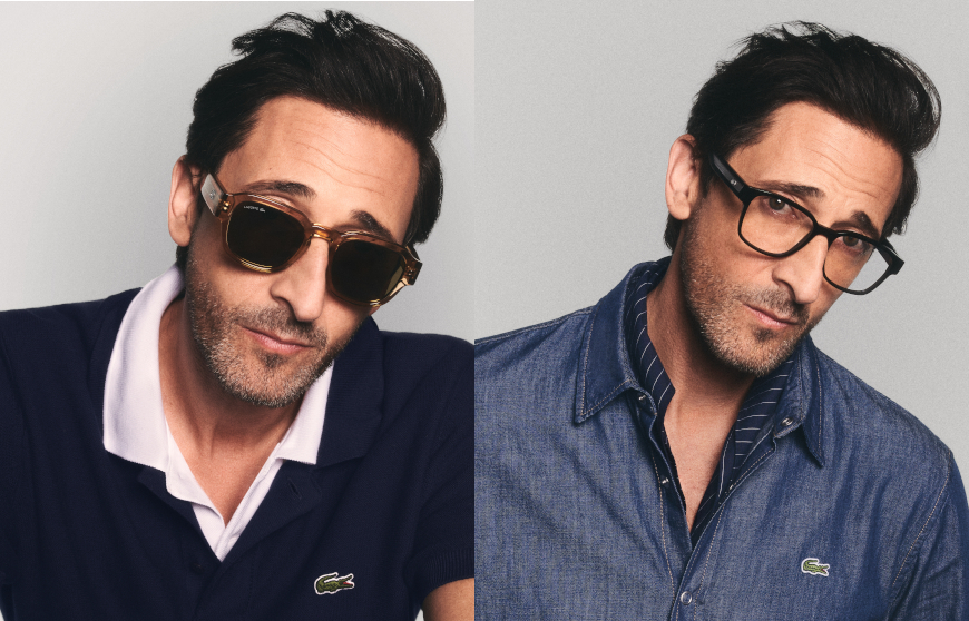 Adrien brody-ambassadeur-Lacoste