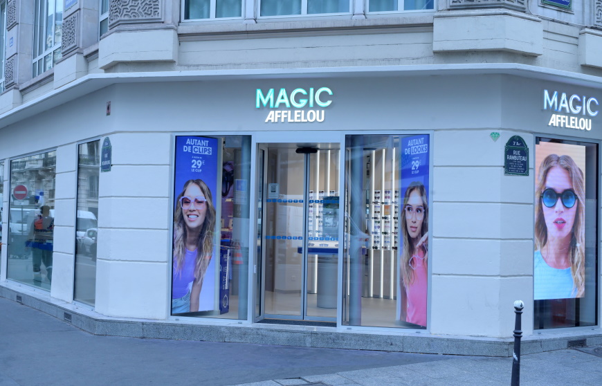 Afflelou crée un nouveau concept de magasin entièrement dédié à Magic
