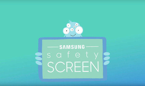 Application Samsung Safety éloigner yeux enfants