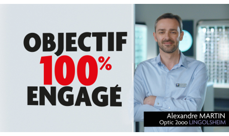 Optic 2000 Campagne 100% engagé