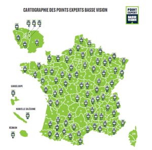 Cartographie des PEBV Optic 2000 en France