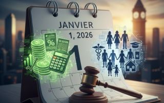Changements 2026 chefs d'entreprises