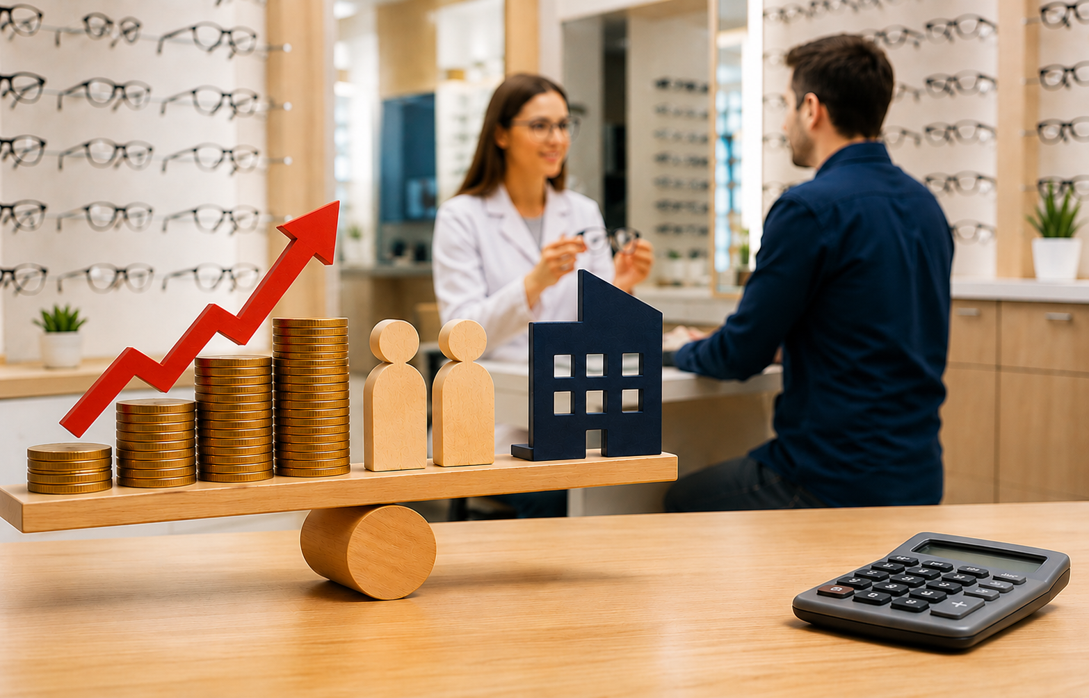 Le coût du travail augmente en optique, entre hausse du Smic et gel des exonérations de charges