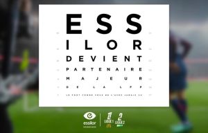 Essilor devient Partenaire Majeur de la Ligue de football professionnel
