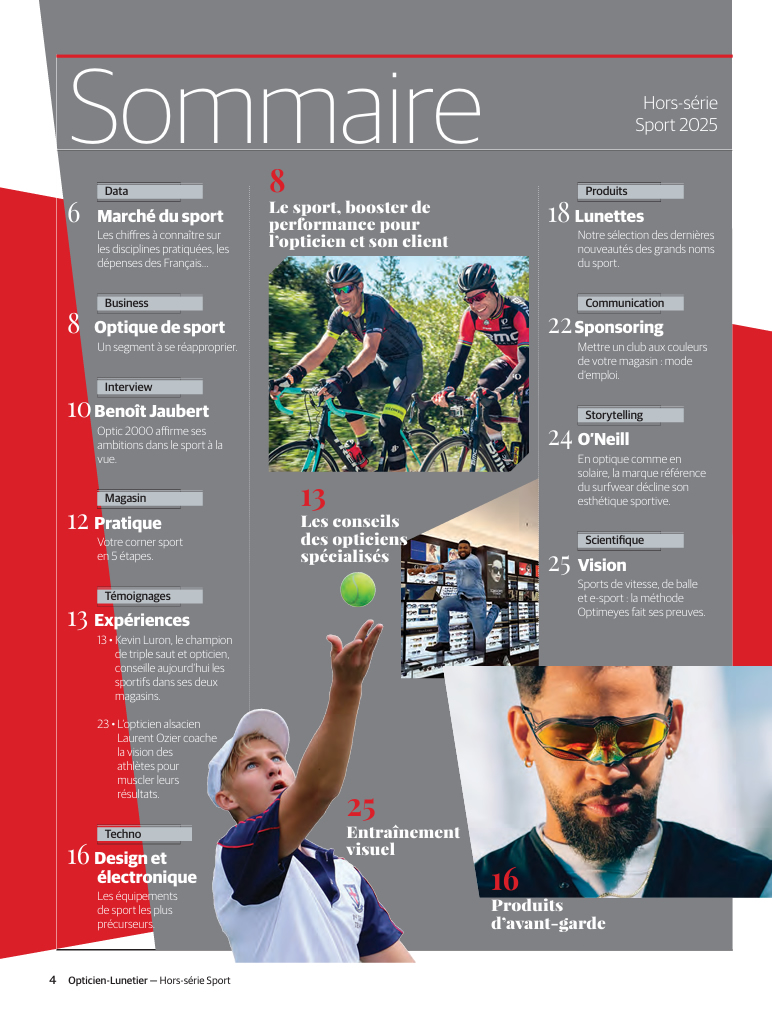 Hors-série Sport 2025 - Sommaire
