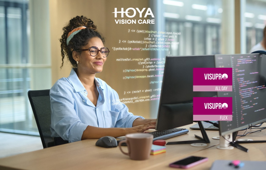 Hoya crée une gamme dédiée aux pré-presbytes et primo-presbytes