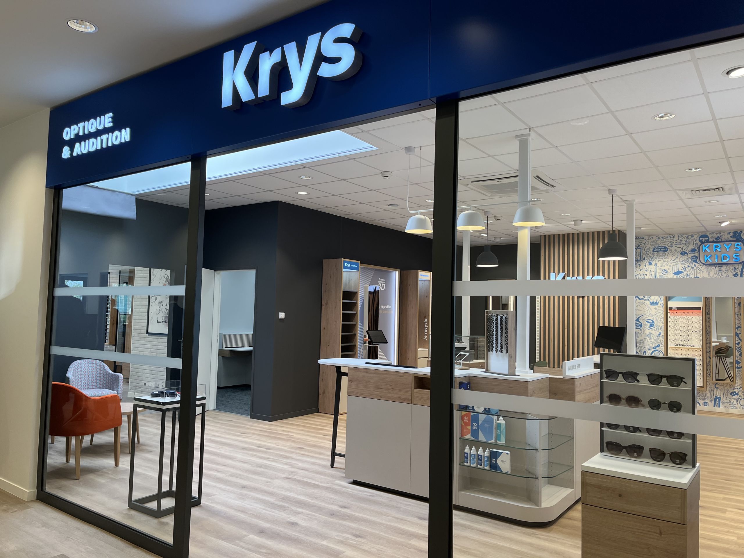 Krys centre de formation magasin Krys
