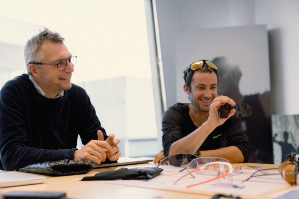 Kilian Jornet et Damien Guillobez DG Julbo