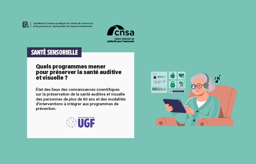 La CNSA réaffirme l’importance de la santé visuelle pour prévenir de la perte d’autonomie