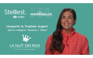 La campagne Essilor Stellest avec Les Maternelles récompensée à La Nuit des Rois 2026