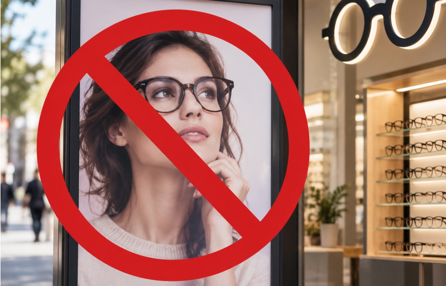 Le gouvernement veut interdire la publicité en optique, le Rof tire la sonnette d’alarme