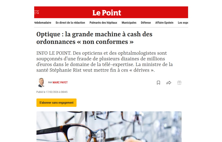 Le ministère de la Santé déclare « vouloir mettre de l’ordre dans la filière visuelle »