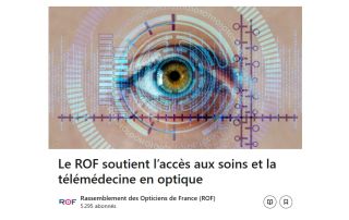 Les 13 000 magasins d’optique sont « un levier d’accès aux soins visuels », selon le Rof