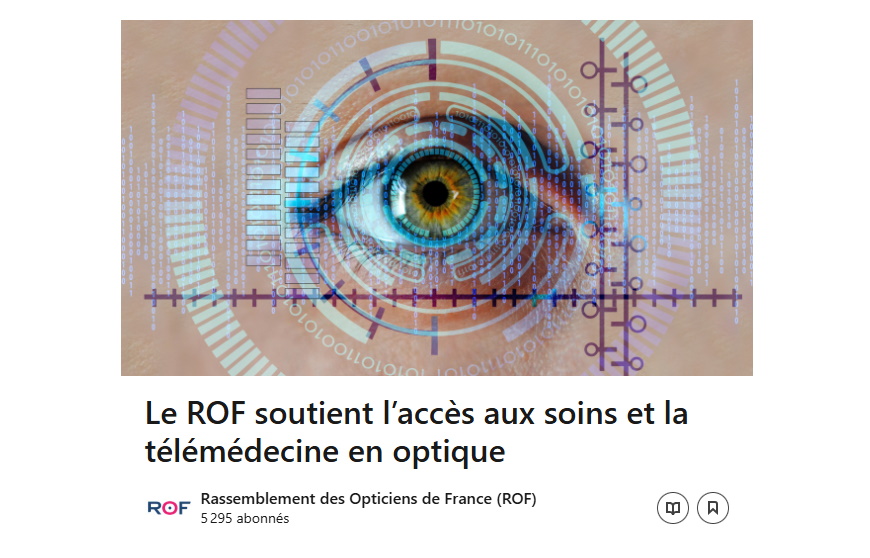 Les 13 000 magasins d’optique sont « un levier d’accès aux soins visuels », selon le Rof