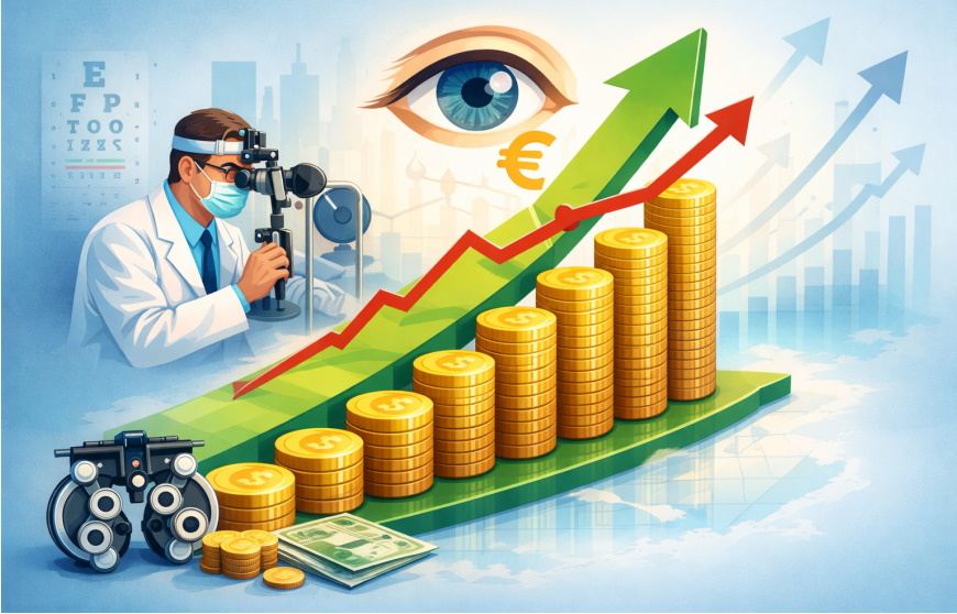 Les revenus des ophtalmos poursuivent leur progression