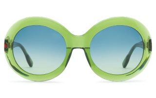 Lunettes Collab Simple X Claris Virot - modele ALMERIA vert