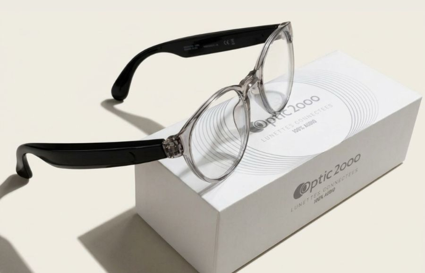 Lunettes connectees Optic 2000 haut
