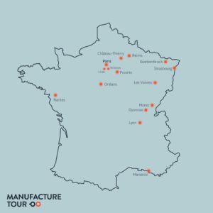 Manufacture Tour 2025 carte