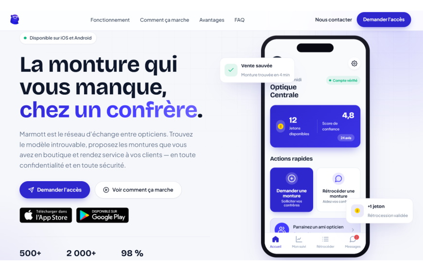 Marmott fluidifie et sécurise la rétrocession de montures