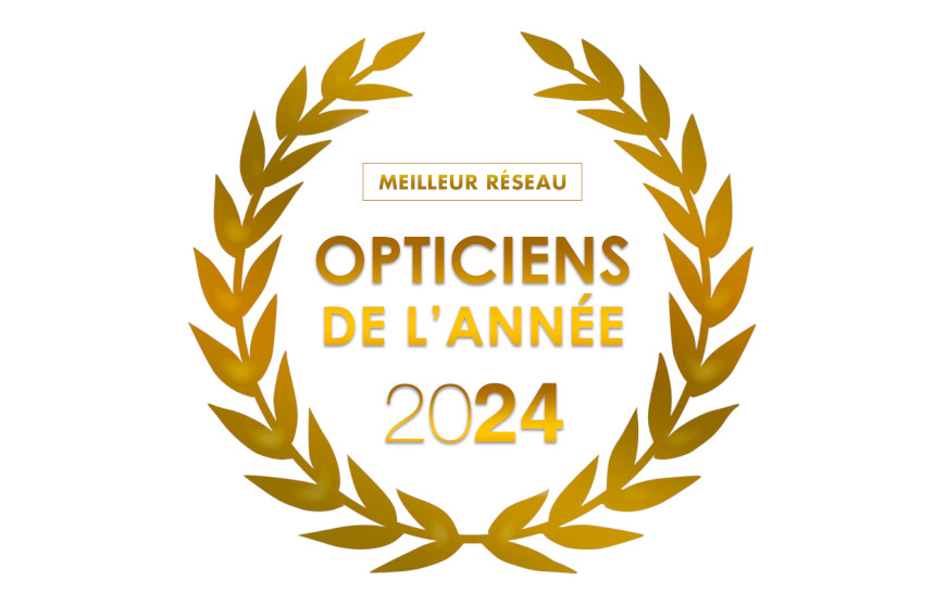 Optic 2000 meilleur réseau Opticiens de l'année 2024
