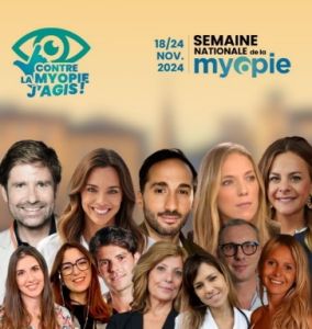 Toute la filière de santé visuelle s’engage pour lutter contre la myopie - influenceurs réseaux sociaux