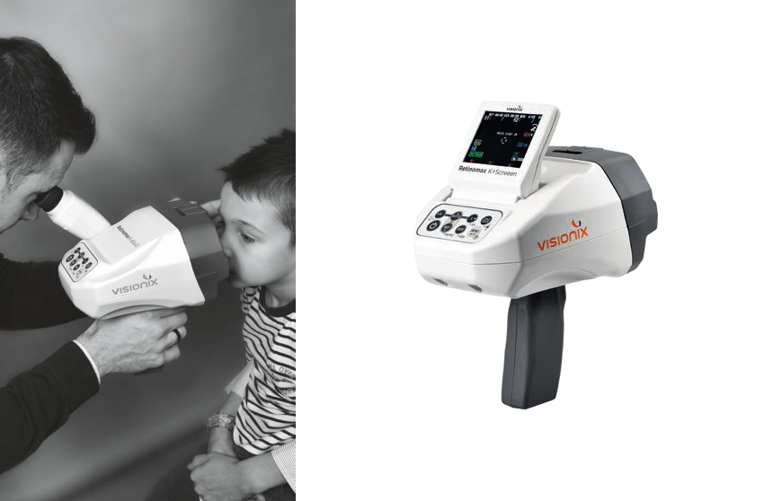 Visionix facilite la réfraction de vos petits clients avec Retinomax