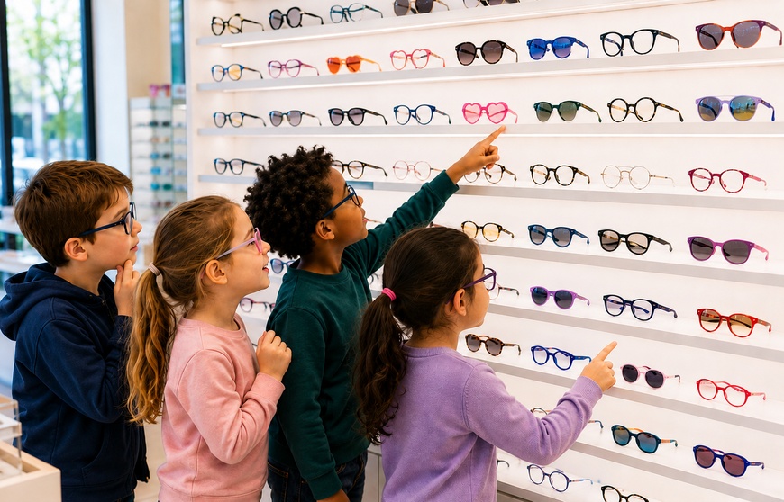 marques préférés petit clients lunettes