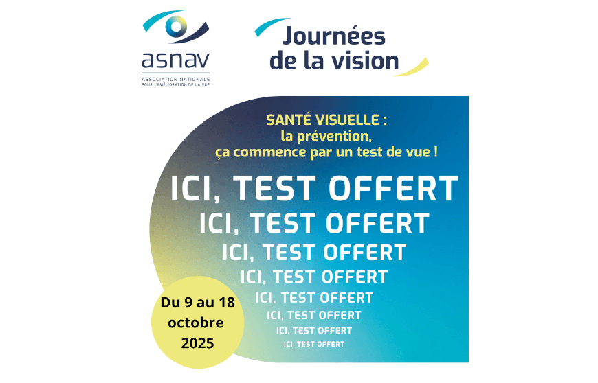 Affiche Journées de la Vision 2025