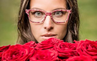 Lunettes Woodone Roses