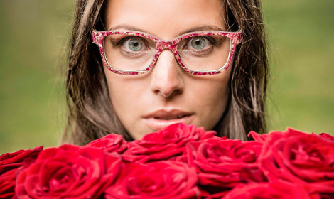Lunettes Woodone Roses