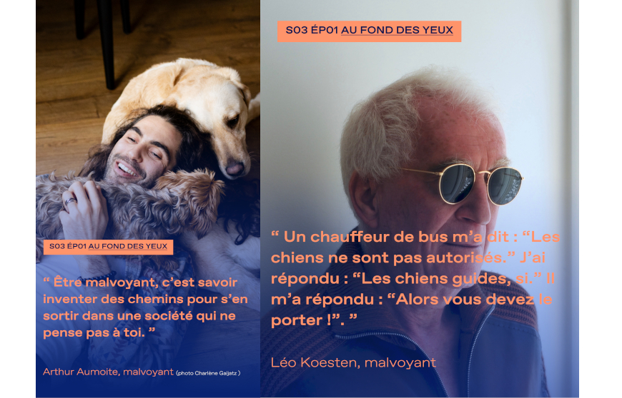 Podcast déficience visuelle